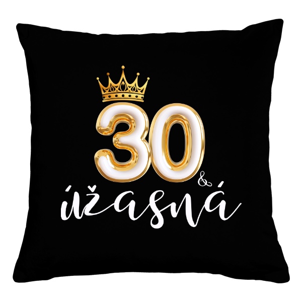 Darček k 30 so zlatou korunkou