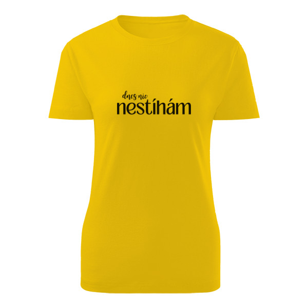 Tričko s potlačou Dnes nic nestíhám