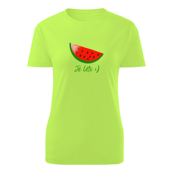 Tričko s potiskem Meloun