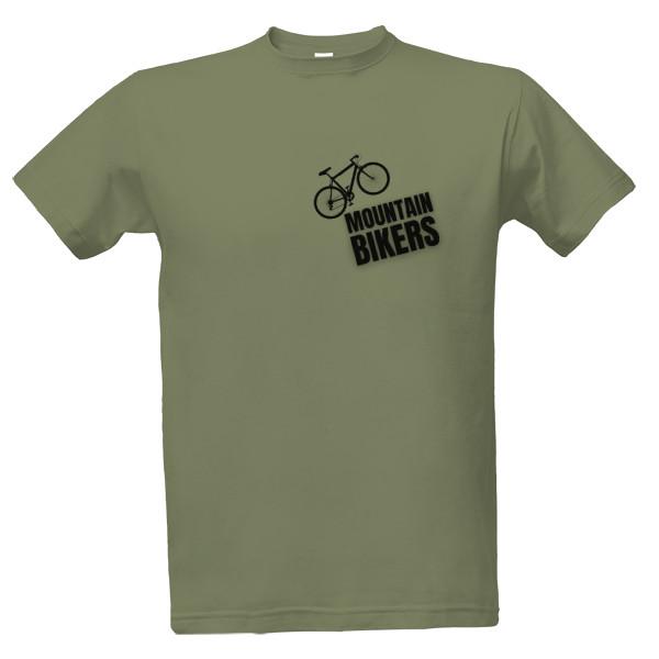 Tričko s potiskem Mountain Bikers