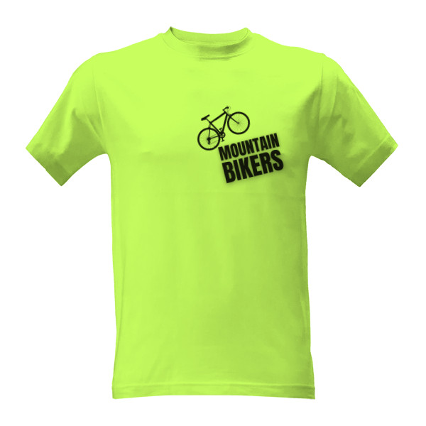 Tričko s potiskem Mountain Bikers