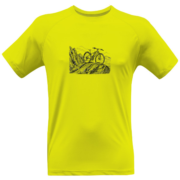 Pánské funkční tričko Premium s potiskem MTB