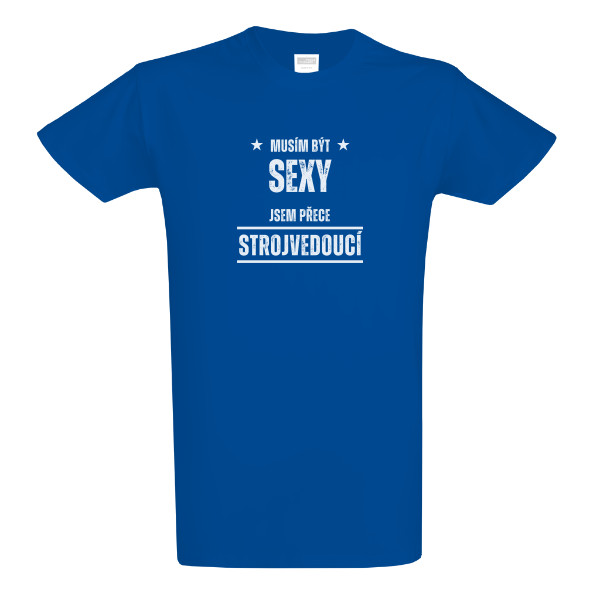 Tričko s potiskem Strojvedoucí