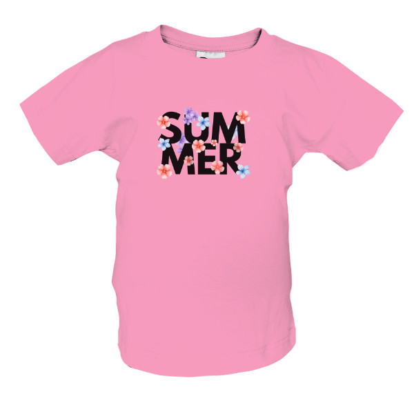 Tričko s potiskem Summer