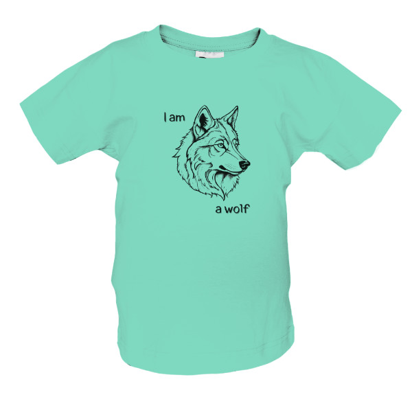 Tričko s potiskem Wolf